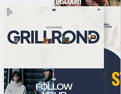 Grillrond - Ecommerce Landing Page