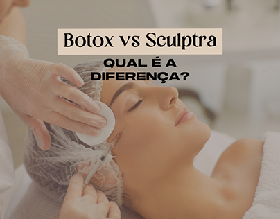 Botox vs Sculptra - Qual é a diferença? Reels