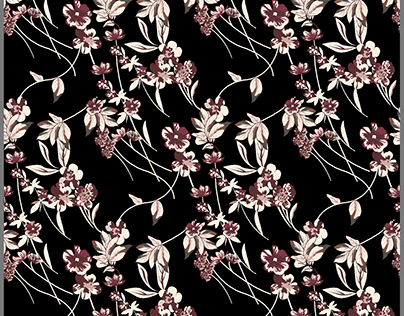 floral allover pattern