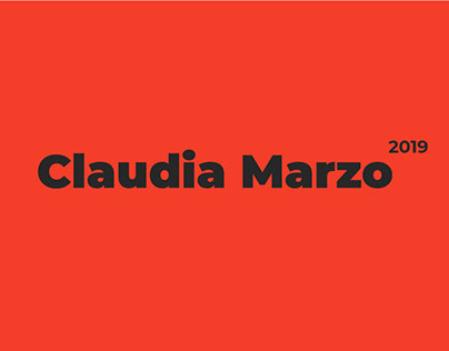 CLAUDIA MARZO - logo design