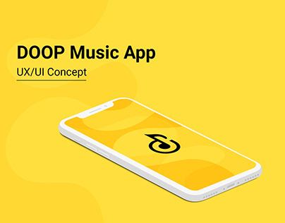 Doop Music App - UX/UI Project(Concept)
