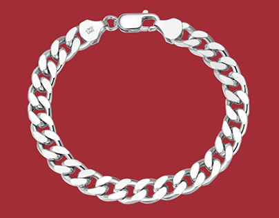 Silver Chain Bracelet Rakhi - For Australia