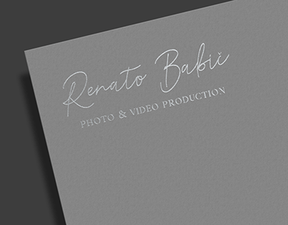Logo | Renato Babič, Photo & Video Production