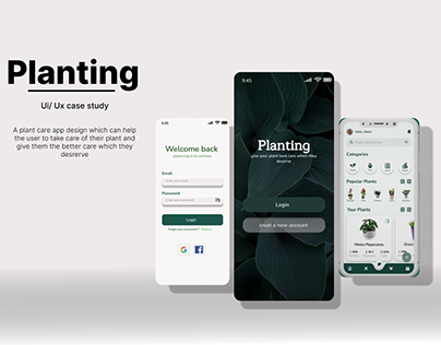 Planting the plant care app