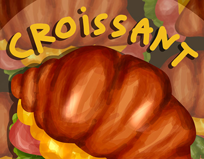 Project thumbnail - Croissant Illustration