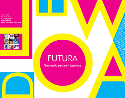Futura-Typography and Layout