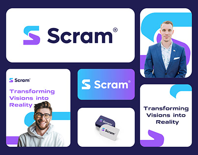 Scram logo design