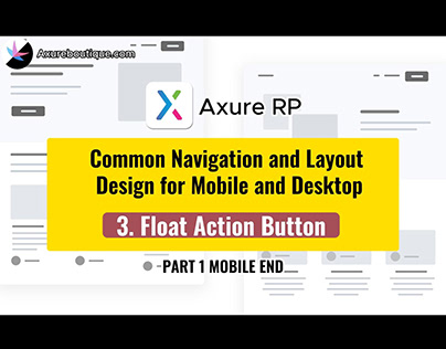 Common Navigations: 3.Float Action Button Navigation