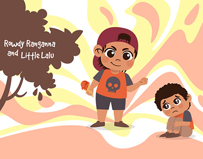 Rowdy Ranganna and Lovely Lalu - children's book
