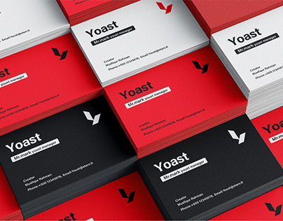 YOAST #Logo# Branding identity business logo design.