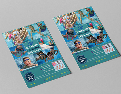 Swimming Lessons Flyer