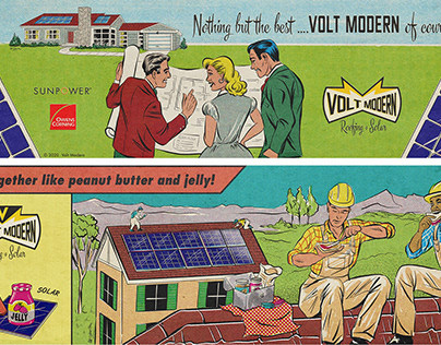 Volt Modern Retro Advertising