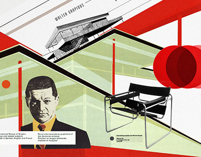 Bauhaus Poster (Digital Collage Poster)