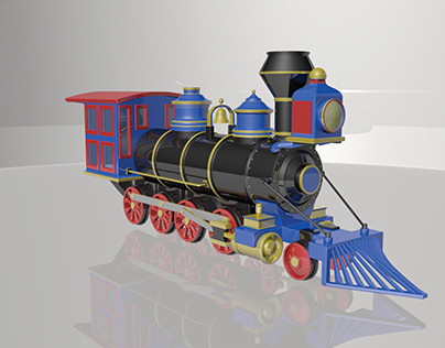 Train 3D Model Projects | Photos, videos, logos, illustrations and branding  on Behance