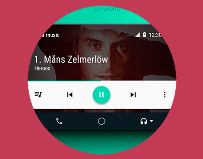 Mockup Android auto / download free