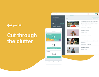 ZipperHQ-app for creating personalized video messages