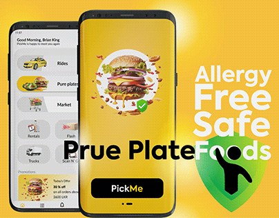 UI UX Case study- Food delivery App for Food Allergy