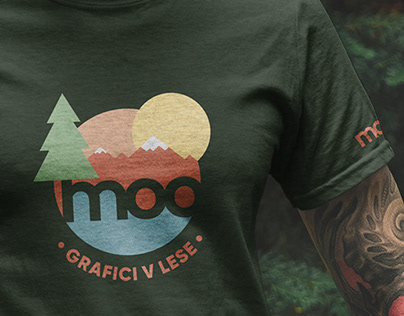 Graphic Designers in the Woods — t-shirt design