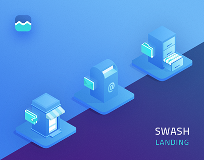 Swash - Marketing Platform Landing Page