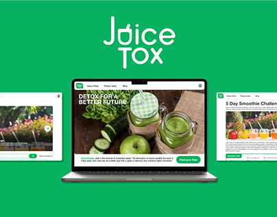 JuiceTox: Website Design