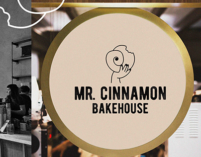 Mr. Cinnamon Bakehouse / identity for the bakery