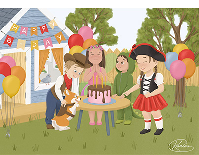 Kids’ Birthday Party illustration
