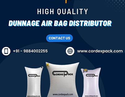 High Quality Dunnage Air Bag Distributor in Chennai