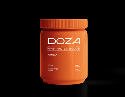 DOZA. Logo and identity
