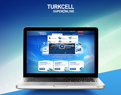 Icons of Turkcell Superonline Corporate Website