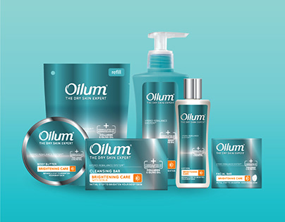Packaging Design of Skincare Product, Oilum