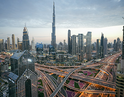 Landscape - Dubai Areal View - Ullas Cineamtgrapher