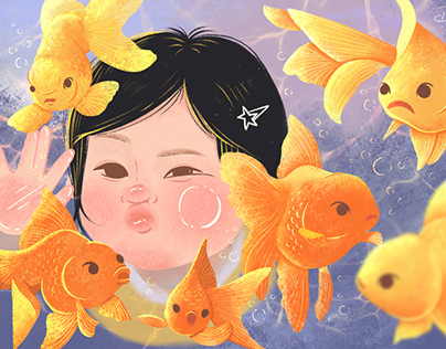 I Wish I Were a Goldfish - Poster Exhibition