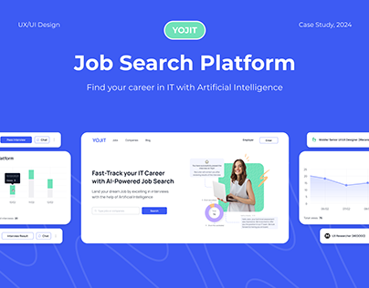 Job Search Web Platform | UX/UI | Case Study