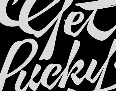 Get Lucky Lettering