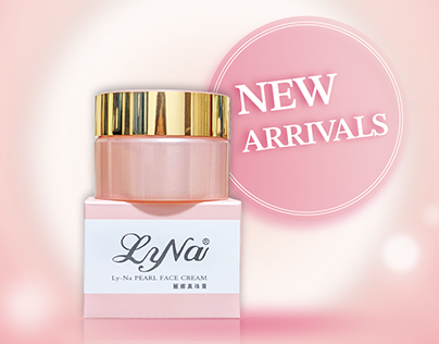 Lyna Pearl Cream | New Arrival Landing Page