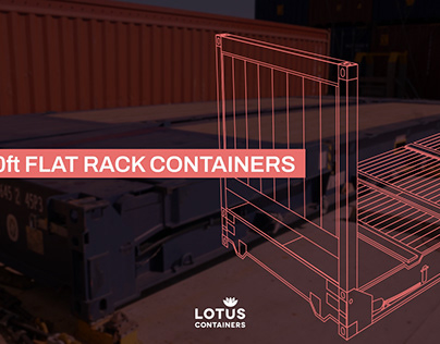 Flat Rack Containers Dimensions