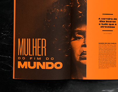 Mulher do Fim do Mundo - Matéria // Editorial