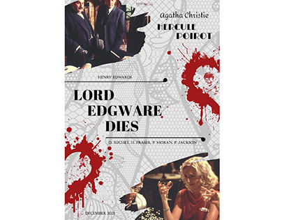 Movie Poster "Hercule Poirot/Agatha Christie"