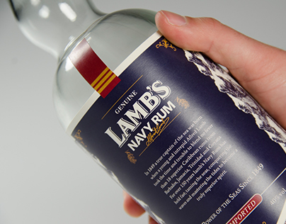 Lambs Navy Rum Re-Brand