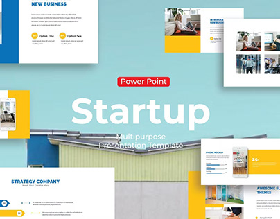 Free Startup - PowerPoint Template