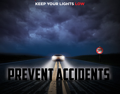 Traffic Rules Campaign ( Light Beams )
