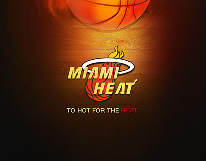 Miami Heat Basketball Poster