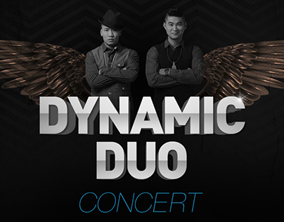 dynamic duo concert poster redesign