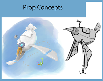 Prop Concepts for 3D models
