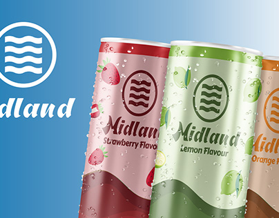 Juice Drink logo and Packaging Design