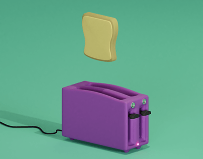 3d Toaster Animation
