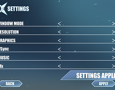 Settings Page Design