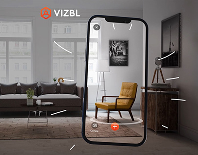 Augmented Reality mobile app Vizbl. Animated video