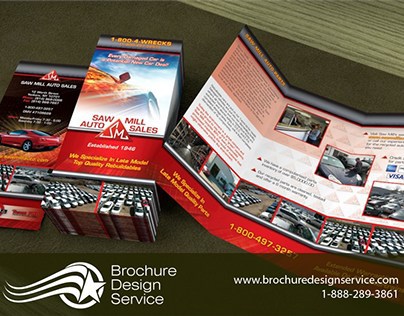 Brochure Design Samples for Auto Sales Company