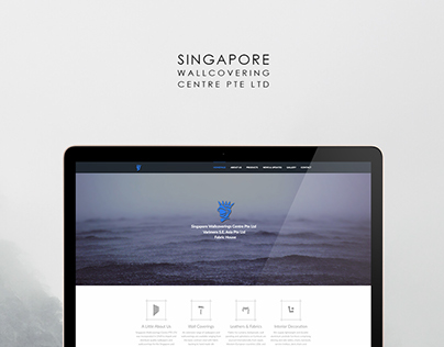 Website Design for Singapore Wall Covering